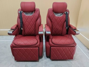 Siège de luxe YLA en cuir modifié avec fonctions d'aviation pour Mercedes Vito V-class W447 Hiace - Product Image 2