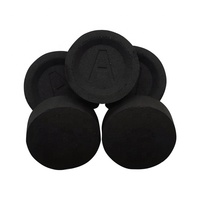 Hongqiang 33Mm/40Mm/50Mm Handgemaakte Al Folie Instant Licht Arab Shisha Houtskool Waterpijp Houtskool