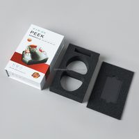 Boîte en papier de luxe imprimée UV pour emballage et livraison de laboratoire dentaire, pour modèles de prothèses et cartes de garantie