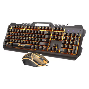 Facoty Directly Sell Gaming Keyboard and Mouse Combo Waterproof RGB Led Backlight Ergonomic Design With <b>USB</b> Receiver for Gamer - Product Image 2