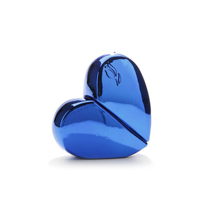 Botella de Perfume de Metal vacía en forma de corazón, botella de viaje portátil de tamaño bolsillo, espray, atomizador, color rojo y azul, 25ml, venta al por mayor - Product Image 3