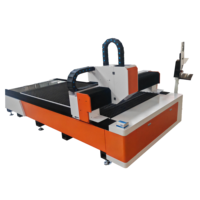 Machine de découpe laser à fibre CNC pour tôles d'acier, modèle 3015F