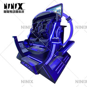 Simulador de movimiento VR 9D para 2 jugadores, experiencia física Visual inmersiva, equipo de realidad Virtual de Arcade comercial para juegos - Product Image 4