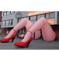 Personnalisé Offre Spéciale Sexy Gonflable Femmes Jambes Pour Night Club Publicité