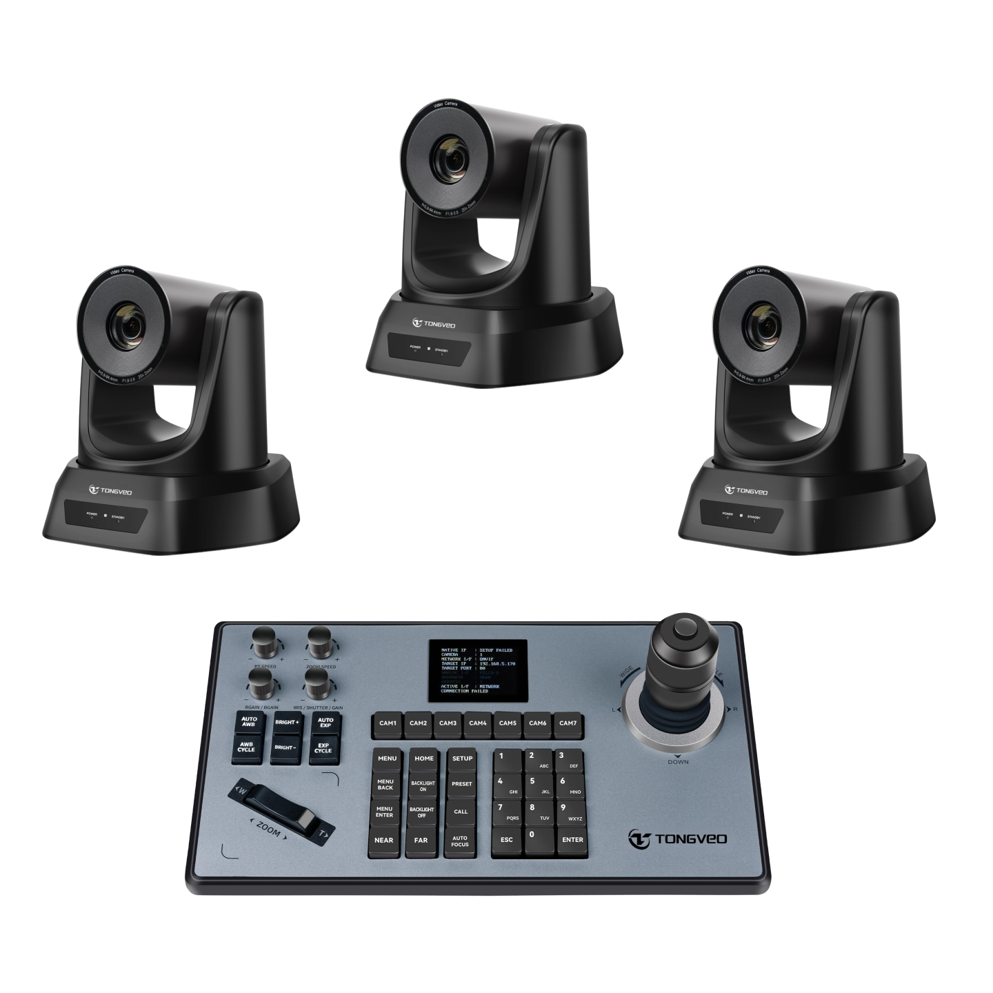 Live Streaming PTZ Camera 20x Zoom for Conferences Church