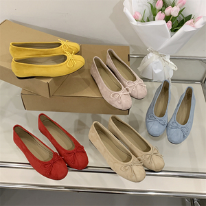 Zapatos Planos Elegantes de Moda Europea y Americana 2025, Estilo Slip-On, para Mujer, Primavera/Verano, Transpirables y Sensuales - Product Image 1