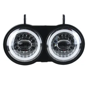 Baru untuk Buell XB Lampu LED Sistem Sepeda Motor Lampu Depan Ganda Cocok untuk XB9S XB12S 2003-2010 Lampu Depan LED