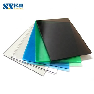 6 MM 10MMm UV Ổn Định <span class=keywords><strong>Lexan</strong></span> Rắn Đen Rõ Ràng Tấm Polycarbonate - Product Image 3