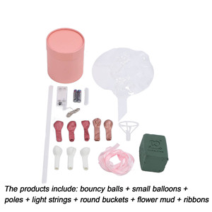 Nuevo en 2025, Ramo de Globos Bobo Ecológicos, Cesta de Flores Decorativa, Regalos para el Día de la Madre, Navidad, <span class=keywords><strong>Cumpleaños</strong></span>, Bodas - Product Image 2