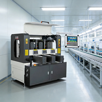 Ligne de production automatique de profilés d'isolation pour ponts, pour le processus de filetage et de laminage des bandes à dents ouvertes