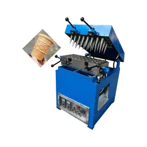 Easy To Operate Cups Edible Wafer Coffee Waffle Cup Making Machine