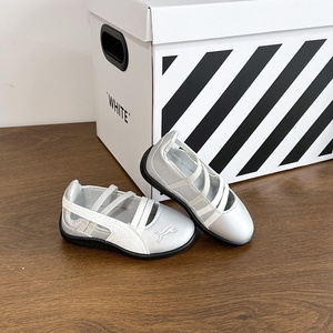 Zapatos Mary Jane Planos <span class=keywords><strong>de</strong></span> Niña con Diseño Hueco Sólido, Suela Blanda y Parte Superior <span class=keywords><strong>de</strong></span> PU, Novedad Otoño 2026 - Product Image 6