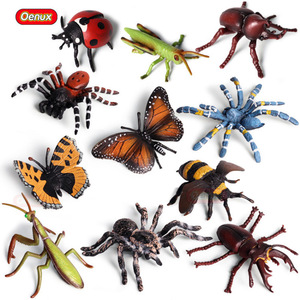 Modelos de Insectos Realistas para Niños, Abeja, Araña, Libélula, Mariposa, Centipeda, Caballito de Campo, Hormiga, Mantis, Decoración Educativa para Escritorio - Product Image 4