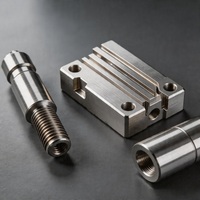 Composant d'arbre d'engrenage hélicoïdal en acier allié durcinié durable, usiné par CNC, avec options en acier inoxydable