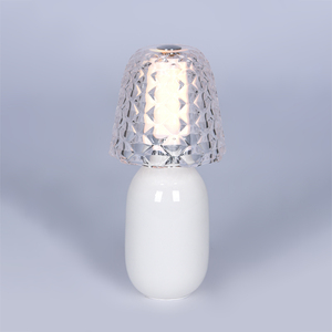 French Luxury Candy Style Rechargeable Control <b>Touch</b> Table Lamp Portable <b>LED</b> Night <b>Light</b> Bedside Lamp for Bedroom Hotel OEM ODM - Product Image 4