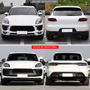 Kit di Modifica e Aggiornamento Auto 2014-2018 a Stile GTS 2024 con Paraurti Anteriore, Paraurti Posteriore, Fanali Posteriori e Fari a LED per <span class=keywords><strong>Macan</strong></span> - Product Image 2