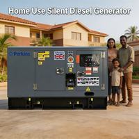 Generador Diésel de 50 kVA, Generador Eléctrico Insonorizado de 30 kVA, 220 V Monofásico, Precio de Generador Silencioso