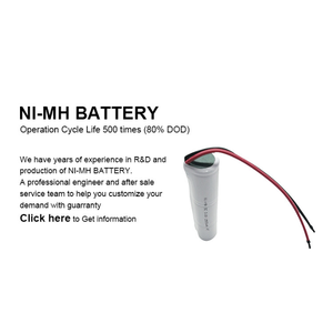 Paquete de Baterías Recargables de Níquel OEM de 3.6V y 2500mAh para Soluciones de Energía e Instrumentos Personalizados - Product Image 3