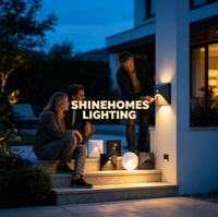 Lumière LED en aluminium pour marche d'escalier, couloir extérieur, plinthe, petite veilleuse à détection de présence humaine, double couleur