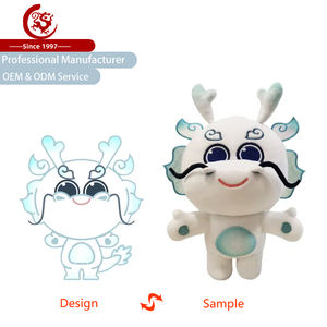 Fabricant de peluches de <span class=keywords><strong>dragon</strong></span> d'<span class=keywords><strong>anime</strong></span>, mascotte en peluche, super peluche, rembourrage en coton, jouets en peluche de <span class=keywords><strong>dragon</strong></span> personnalisés, mascotte de <span class=keywords><strong>dessin</strong></span> animé personnalisée - Product Image 1