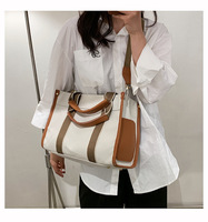 Sac à bandoulière grande taille pour femme, simple et durable, en cuir PU de haute qualité, avec coutures renforcées, élégant et tendance – Meilleure vente