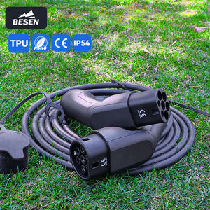 BESEN EV cordon de chargeur 16A <span class=keywords><strong>3</strong></span>.6kW 230V 1phase <span class=keywords><strong>Type</strong></span> <span class=keywords><strong>2</strong></span> EVSE mâle à femelle EV <span class=keywords><strong>Wallbox</strong></span> <span class=keywords><strong>câble</strong></span> de charge avec 10 mètres de longueur - Product Image 3