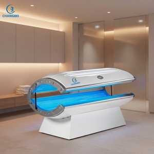 Máquina de solárium para bronceado sin sol con loción bronceadora rápida - Product Image 1