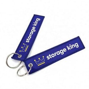 Wholesale Customized <b>Personalized</b> Embroidered <b>Keychains</b> With Printed Logo - Product Image 6