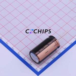 Condensateur électrolytique en aluminium à montage traversant RXQ121M2GBKF1832, D18xL31.5mm 120uF 20% 400V 7.5mm - Product Image 1