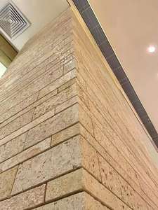 Piedra <span class=keywords><strong>de</strong></span> Coral Natural Blanca Beige, Agujeros Sin Rellenar, Color Crema Beige, Travertino, <span class=keywords><strong>Coralina</strong></span>, Losa, Azulejo, Panel <span class=keywords><strong>de</strong></span> Pared, Ladrillo - Product Image 6