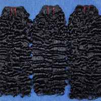 Prix d'usine Extensions de cheveux humains bouclés birmans bruts vierges à cuticules alignées, Vente en gros de mèches de cheveux birmans Mink, Fournisseur