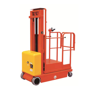 6M Werkhoogte Pallet <span class=keywords><strong>Stacker</strong></span> Prijs China Semi Elektrische Order Picker - Product Image 2