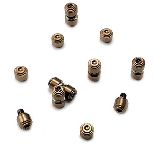 Factory Direct Spot Multi Color Polished Anodized Alloy Screw Light 10g Universal Install Accessory - Product Image 1