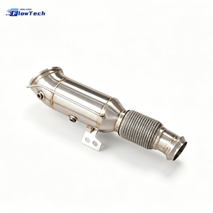 ท่อไอเสียสแตนเลสเทอร์โบชาร์จเจอร์ประสิทธิภาพสูงสำหรับ BMW B58 3.0T downpipe opf สำหรับ440I 340i 540i ไหลสูง - Product Image 2