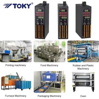 Contrôleur de température numérique PID Toky OEM ODM avec écran LCD et sortie relais SSR 16 canaux