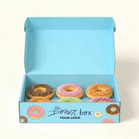 Boîte en papier personnalisée pour l'emballage de donuts, pâtisseries, gâteaux de lune, emballage cadeau, boîte en papier pour gâteaux de lune, fabrication sur mesure
