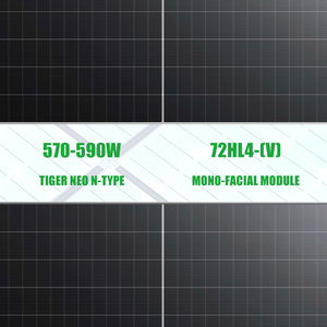 กระจกแสงอาทิตย์ <span class=keywords><strong>JINKO</strong></span> <span class=keywords><strong>570</strong></span>-590 N -72 HL 4 N-Type 580W 575W 580W 590W 585W สำหรับ <span class=keywords><strong>JINKO</strong></span> <span class=keywords><strong>570</strong></span>-590W - Product Image 1
