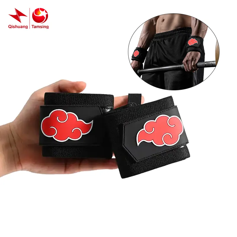 Tali pergelangan tangan Gym membungkus tali kebugaran Neoprene empuk Anime Cloud empuk Angkat Berat tali pergelangan tangan perban angkat beban