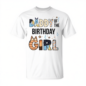 T-shirt assorti pour la fête du anniversaire de la fille, pour les amoureux des chiens, pour un plaisir familial - Product Image 2