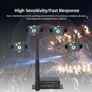 Jjts 8 không dây Tally ánh sáng phổ tương thích cho <span class=keywords><strong>Blackmagic</strong></span> Atem Switcher người sử dụng Tally đài phát thanh truyền hình phát thanh truyền hình thiết bị - Product Image 2