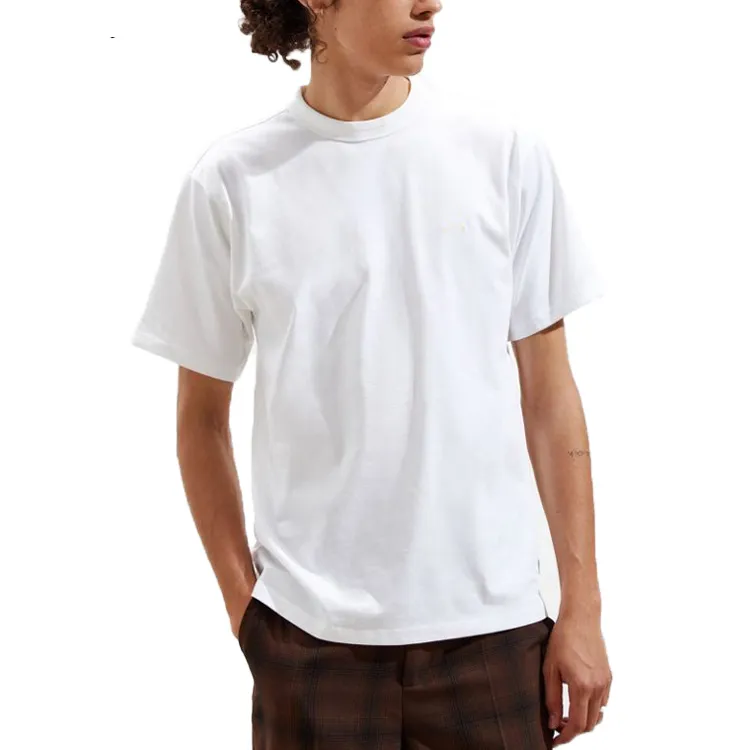 Camisa Masculina Camiseta Algodon Playeras özel 1 dolar beyaz T Shirt seçim gömlek 120 Gsm artı boyutu erkek t-shirt