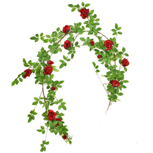 Décoration murale en fleurs de soie artificielles Angus, en forme de vigne de fruits, pour mariage, maison, plafond et décoration murale - Product Image 4