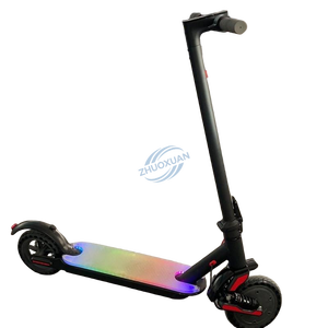 Trottinette électrique pliable personnalisable avec pneus gonflables/à nid d'abeille de 8,5 pouces, en alliage d'aluminium, pour adultes - Product Image 1