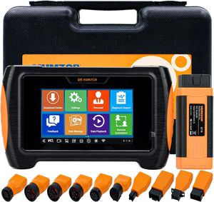 Outil de diagnostic pour camions lourds Humzor NP816, scanner pour camions, DPF, odomètre, système complet, camions, tracteurs, diesel, scanner OBD - Product Image 1