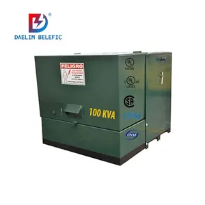 IEC ANSI standart 75kva ped 167kva 13.8 kv tek fazlı transformatör monte