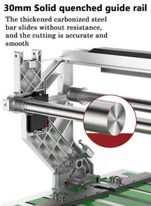 9033 חותך אריח חשמלי-חיתוך אבן 1200 שולחן רטוב מסור מכונת חיתוך שיש מכונת קרמיקה ניידת אריח - Product Image 6