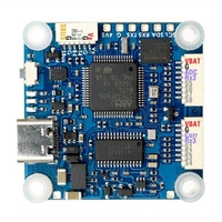 Contrôleur de vol MATEK F405 HDTE 6 canaux pour avions RC, vidéo FHD 1080p, couleur noire, prise en charge ArduPilot BF, baromètre OSD, portée 80m