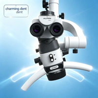 Lampe à fluorescence ALLTION AM-5000 avec caméra pour enregistrement photo et vidéo pour endodontie dentaire, microscope chirurgical dentaire
