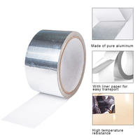 Ruban adhésif médical personnalisé découpé sur mesure en feuille d'aluminium résistante à la chaleur avec adhésif acrylique