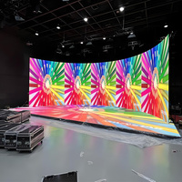 Pantalla LED de Fondo para Transmisiones en Vivo Sin Distorsión de Color ni Efecto Moiré para una Visualización Delicada y Estable
